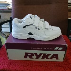 New Ryka Women White Sneakers